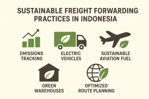 sustainable freight forwarding practices in Indonesia