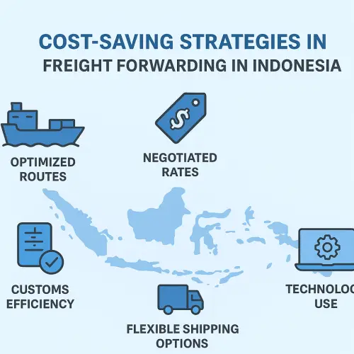 cost-saving strategies in freight forwarding in Indonesia