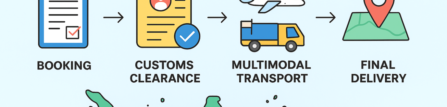 the process of international freight forwarding