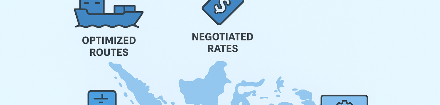 cost-saving strategies in freight forwarding in Indonesia