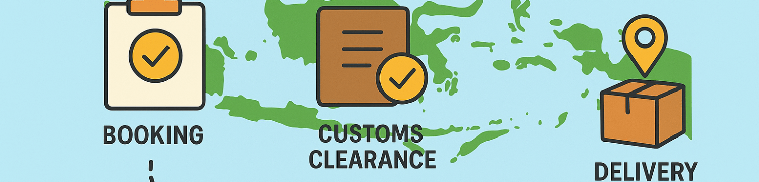 reight forwarding process in Indonesia